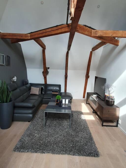 Modern Loftsleilighet فردريكسْتاد المظهر الخارجي الصورة
