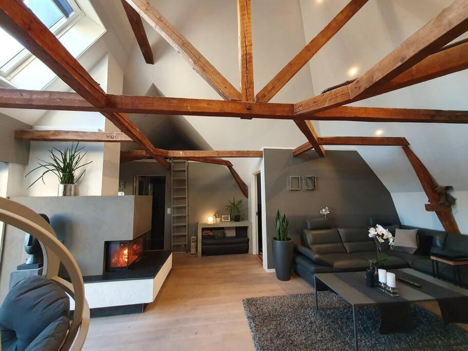 Modern Loftsleilighet فردريكسْتاد المظهر الخارجي الصورة