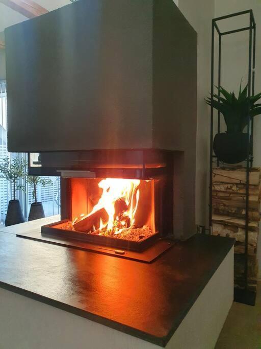 Modern Loftsleilighet فردريكسْتاد المظهر الخارجي الصورة
