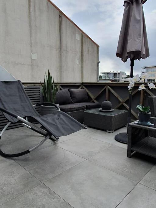Modern Loftsleilighet فردريكسْتاد المظهر الخارجي الصورة